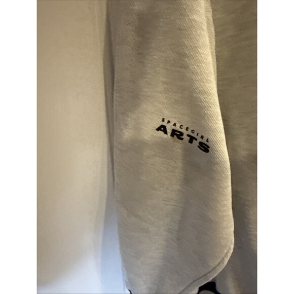 Winston Winners Heavyweight Collared Sweatshirt XL Grey With Blue Collar GUC - Picture 7 of 10